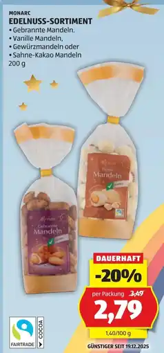 Hofer Monarc edelnuss-sortiment Angebot