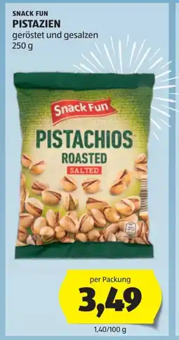 Hofer Snack fun pistazien Angebot