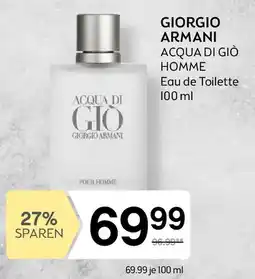 Bipa Giorgio armani acqua di giò homme Angebot