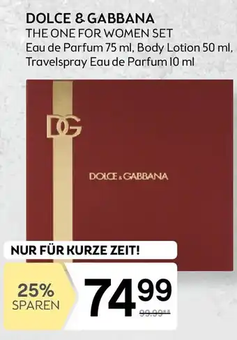 Dolce & gabbana the one for women set