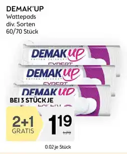 Bipa Demak'up wattepads Angebot