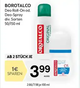 Bipa Borotalco Angebot