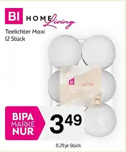 Bipa Teelichter Maxi Angebot