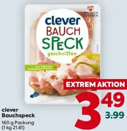 Billa clever Bauchspeck Angebot