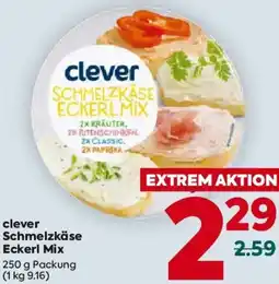 Billa clever Schmelzkäse Eckerl Mix Angebot