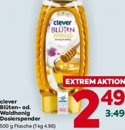 Billa clever Blüten-od. Waldhonig Dosierspender Angebot