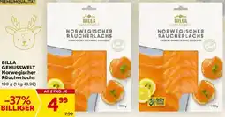 Billa BILLA GENUSSWELT Norwegischer Räucherlachs Angebot