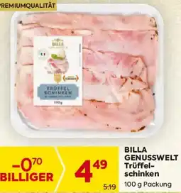 Billa BILLA GENUSSWELT Trüffel- schinken Angebot