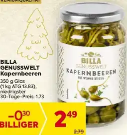 Billa BILLA GENUSSWELT Kapernbeeren Angebot