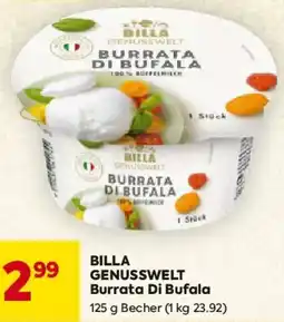 Billa BILLA GENUSSWELT Burrata Di Bufala Angebot