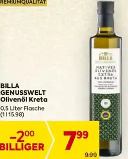 Billa BILLA GENUSSWELT Olivenöl Kreta Angebot