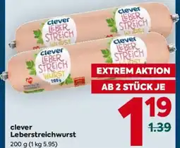Billa clever Leberstreichwurst Angebot