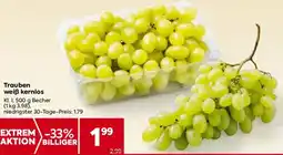 Billa Trauben weiß kernlos Angebot