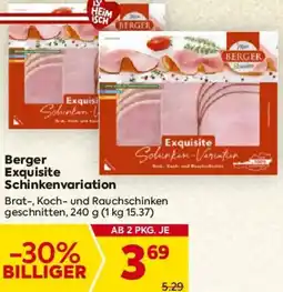 Billa Berger Exquisite Schinkenvariation Angebot