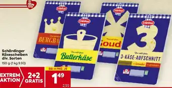 Schärdinger Käsescheiben div. Sorten