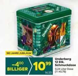 Billa Underberg 12 Stk. Schmuckdose Angebot