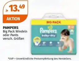 Müller Pampers big pack windeln oder Pants Angebot