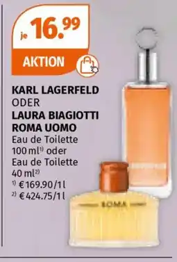 Müller Karl lagerfeld oder laura biagiotti roma uomo Angebot