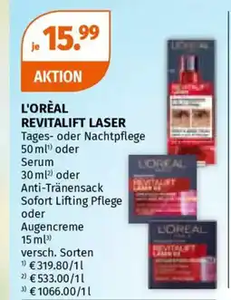 Müller L'oréal revitalift laser Angebot