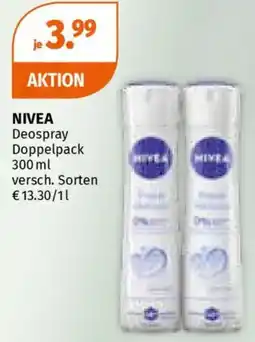Müller NIVEA Deospray Doppelpack Angebot