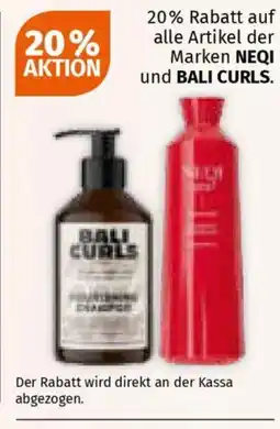 Müller Neqi und bali curls Angebot