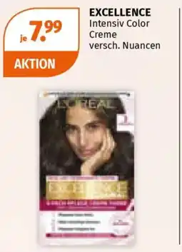 Müller Excellence intensiv color creme Angebot