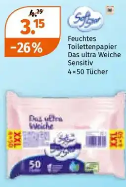 Müller Feuchtes Toilettenpapier Das ultra Weiche Sensitiv Angebot