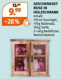 Müller Geschenkset rose in holzschrank Angebot