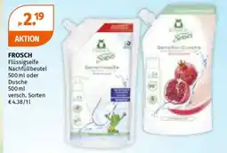 Müller FROSCH Flüssigseife Nachfüllbeutel Angebot