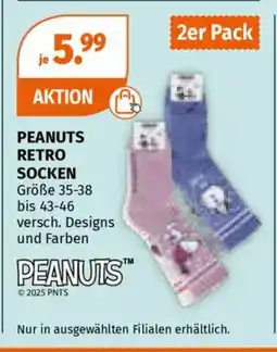 Müller Peanuts retro socken Angebot