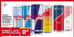 Billa Red Bull Energydrink, Editions od. THE Organics by Red Bull div. Sorten Angebot