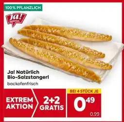 Billa Ja! Natürlich Bio-Salzstangerl Angebot