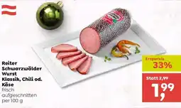 ADEG Reiter Schwarzwälder Wurst Klassik, Chili od. Käse Angebot
