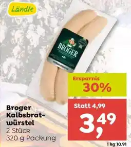 ADEG Broger Kalbsbrat- würstel Angebot