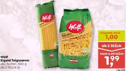 ADEG Wolf Eigold Teigwaren Angebot