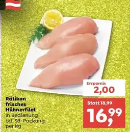 ADEG Rätikon frisches Hühnerfilet Angebot
