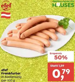 ADEG efef Frankfurter in Bedienung Angebot