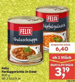 ADEG Felix Fertiggerichte in Dose Angebot