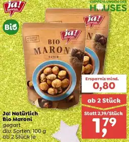 ADEG Ja! Natürlich Bio Maroni gegart Angebot