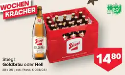MPreis Stiegl Goldbräu oder Hell Angebot