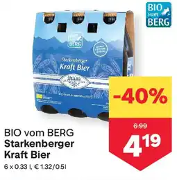 MPreis BIO vom BERG Starkenberger Kraft Bier Angebot