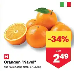 MPreis Orangen "Navel" Angebot
