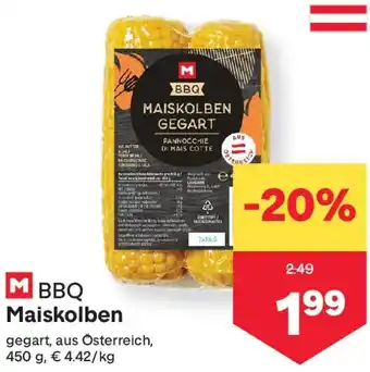 MPreis M BBQ Maiskolben Angebot