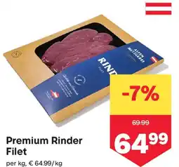 MPreis Premium Rinder Filet Angebot
