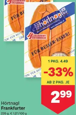 MPreis Hörtnagl Frankfurter Angebot