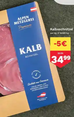 MPreis Kalbsschnitzel Angebot