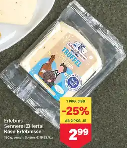 MPreis Erlebnis Sennerei Zillertal Käse Erlebnisse Angebot