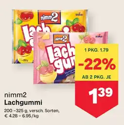 MPreis nimm2 Lachgummi Angebot