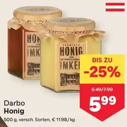 MPreis Darbo Honig Angebot
