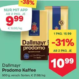 MPreis Dallmayr Prodomo Kaffee Angebot